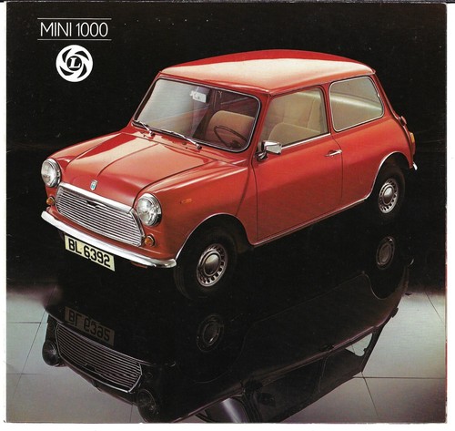 Mini 1000 saloon - bl, 1976-77