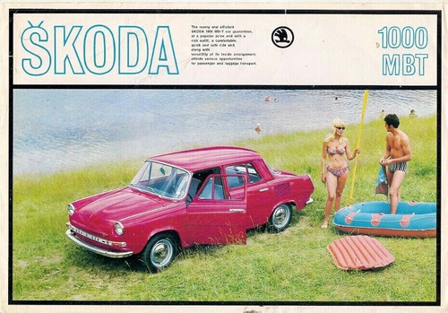 Skoda 1000 mbt saloon - skoda,