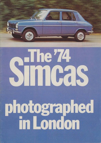 Simca range 1000 1100 1301 - simca,