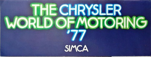 Simca 1000 1100 brochure - 1000,