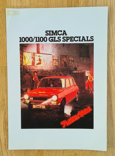 Simca 1000 1100 gls - simca,