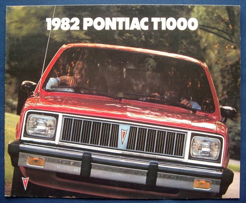 1982 pontiac t1000 - t1000, (usa)