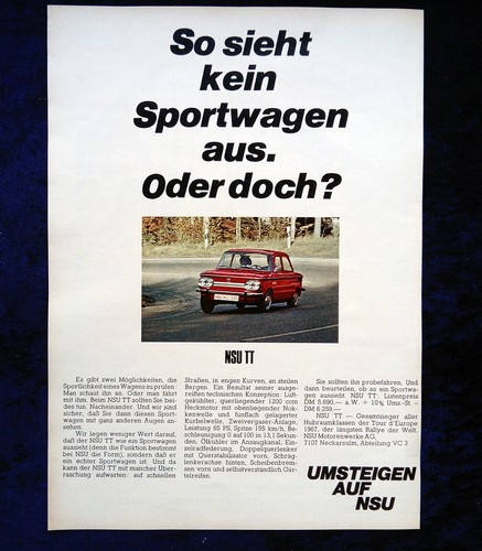 Nsu prinz 1000 original - nsu,