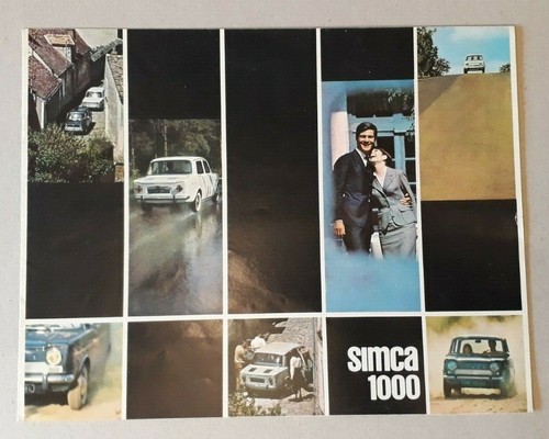 Simca 1000 range - 1000,