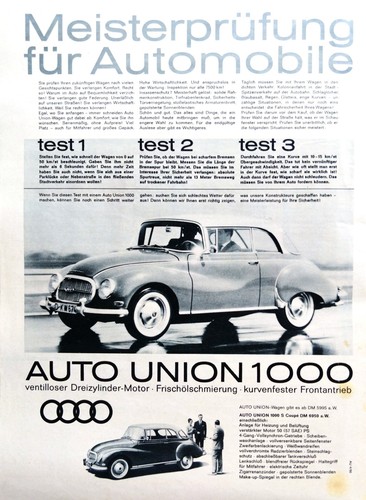 Auto union dkw 1000 - au,