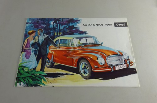Folder brochure auto union - auto, dkw