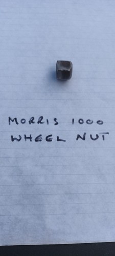 Morris 1000 wheel nut