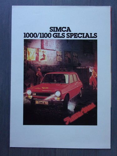 Simca 1000 1100 gls - simca, &