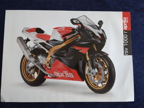 Aprilia rsv 1000r brochure - rsv,