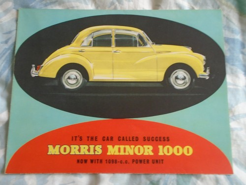 Morris minor 1000 brochure - morris,