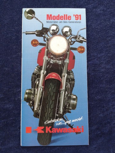 Kawasaki brochure 1991 zephyr - brochure,