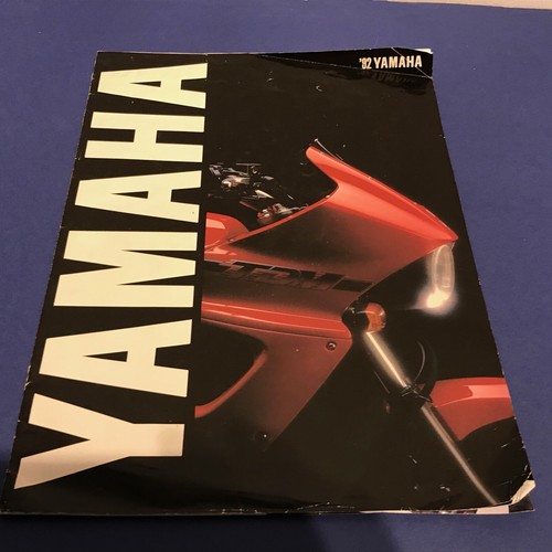 1992 yamaha sales - yamaha, brochure
