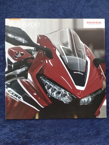 Honda brochure 2017 cbr 1000rr - honda,