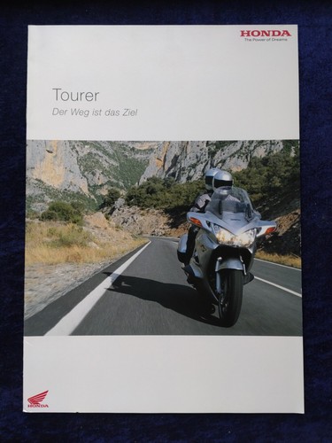 Honda tourer brochure - honda, 2004
