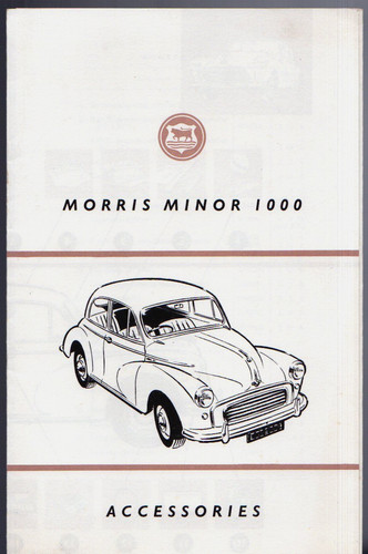 Morris minor 1000 - minor, accessories