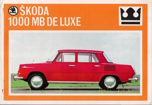 Skoda 1000 luxe - skoda, mk2