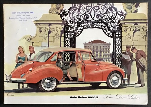 Auto union 1000s - union, four