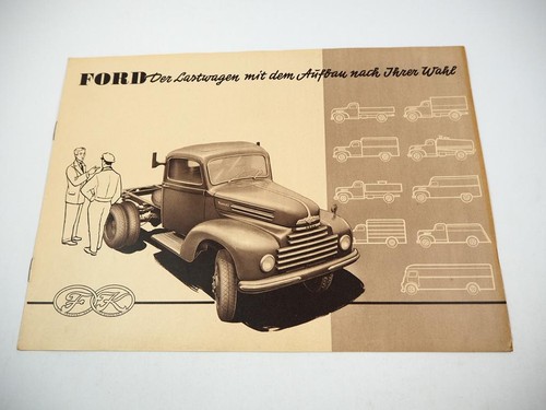 Original brochure ford 1000 - original,