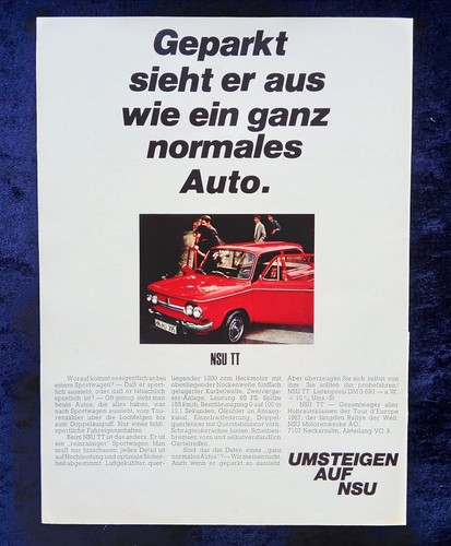 Nsu prinz 1000 - prinz, original