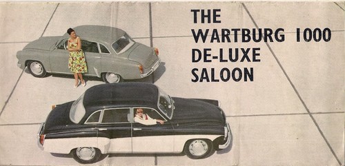 Wartburg 1000 luxe saloon - wartburg,