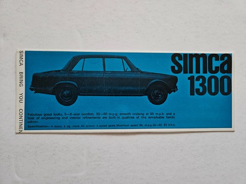 Simca 1000 1300 1500 - simca,