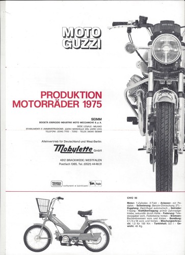 Moto guzzi all 1975 - all, 125