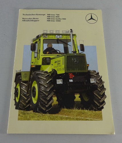 Brochure mercedes benz trac - mercedes-benz, mb-trac