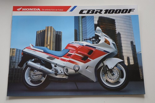 Brochure honda cbr - cbr, f,