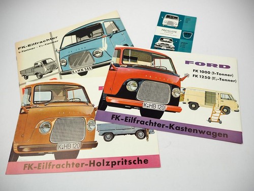 Original brochure ford - original, taunus