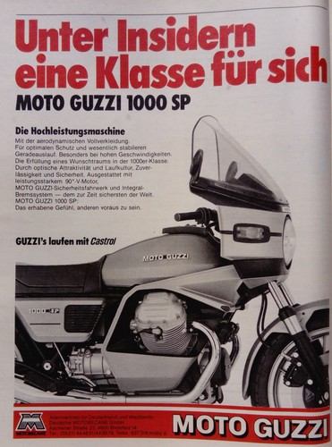 Moto guzzi 1000 sp - guzzi, v