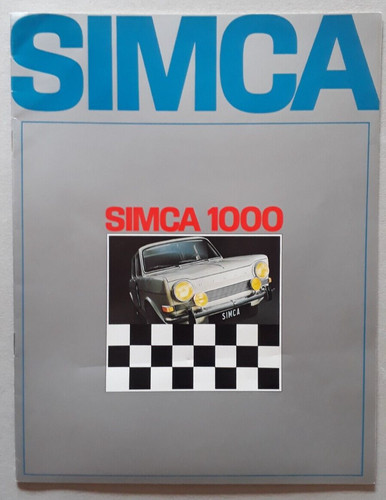 Simca 1000 range - range, 1968