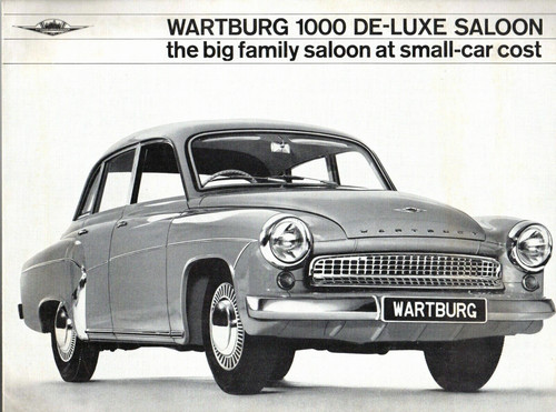 Wartburg 1000 luxe saloon - de,