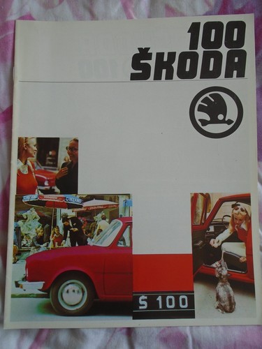 Skoda 100 brochure c1970's
