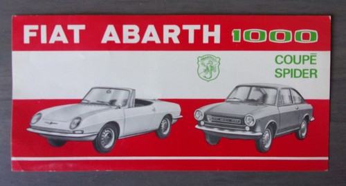 Fiat abarth 1000 - fiat,