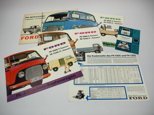 Original brochure ford taunus - ford,