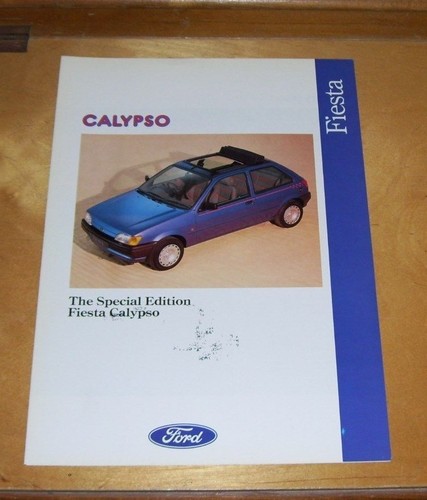 Ford fiesta calypso - fiesta, special