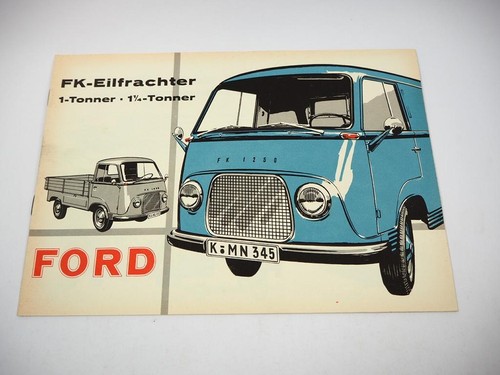 Original brochure ford - original, taunus