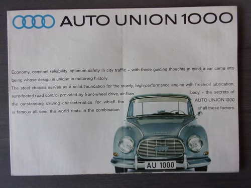 Auto union 1000 orig - auto,