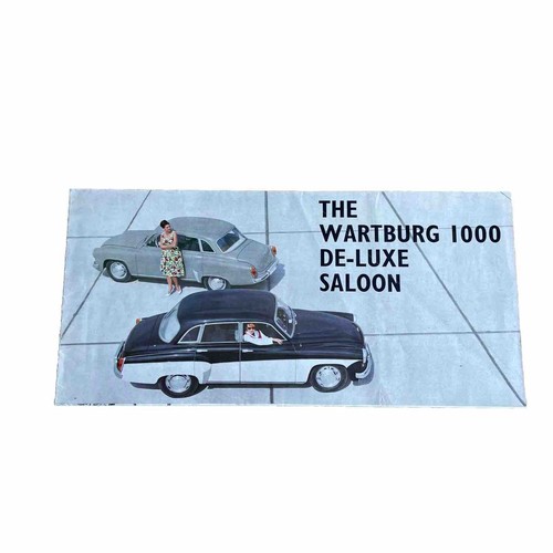 Wartburg 1000 luxe saloon - de,