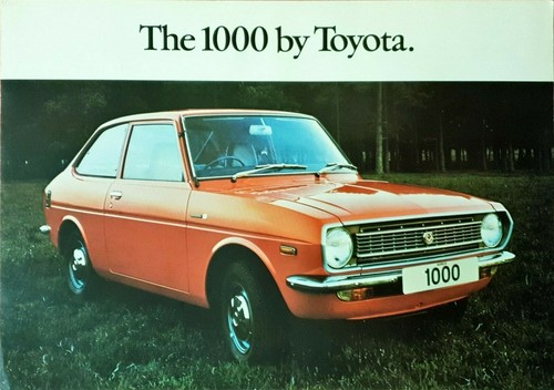 Toyota 1000 brochure 1975 - brochure,