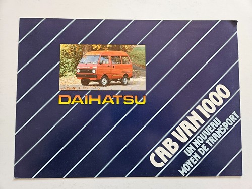 Daihatsu cab van 1000 - daihatsu,