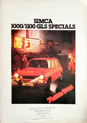 Simca 1000 1100 - simca, &