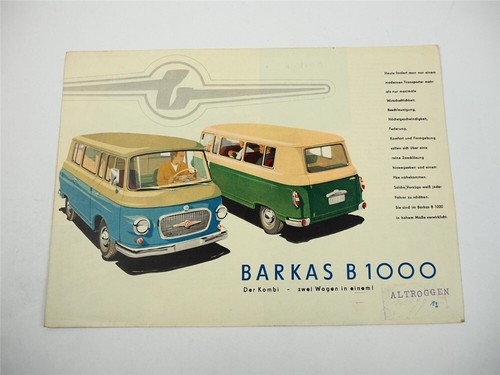 Barkas b1000 station - wagon, van