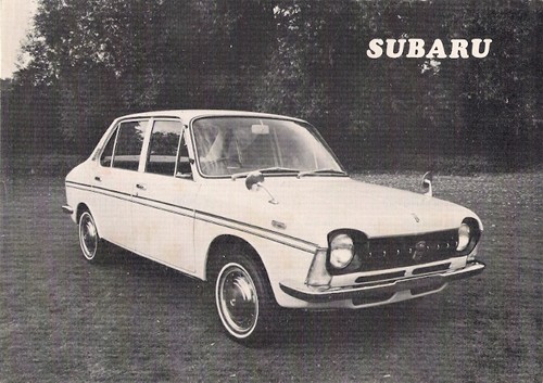 Subaru 1000 saloon 1970 - ff, uk