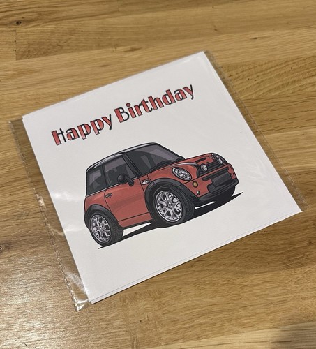 Mini cooper happy birthday - cooper,
