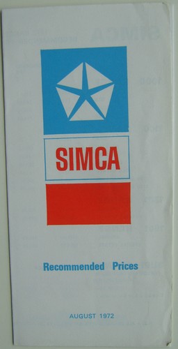 Simca original price - simca, uk