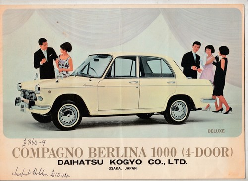 1965 daihatsu compagno - compagno, 1000