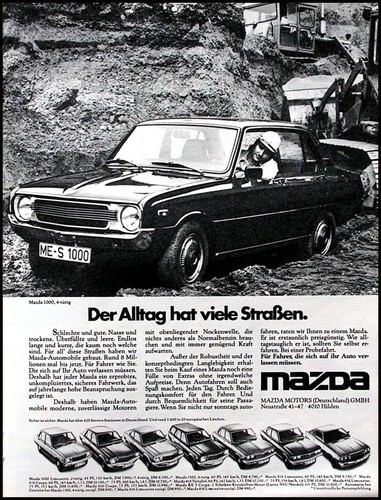 Mazda 1000 original - mazda,