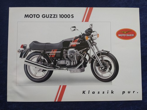 Moto guzzi 1000s - guzzi, brochure