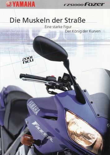 Yamaha fzs 1000 fazer - yamaha,